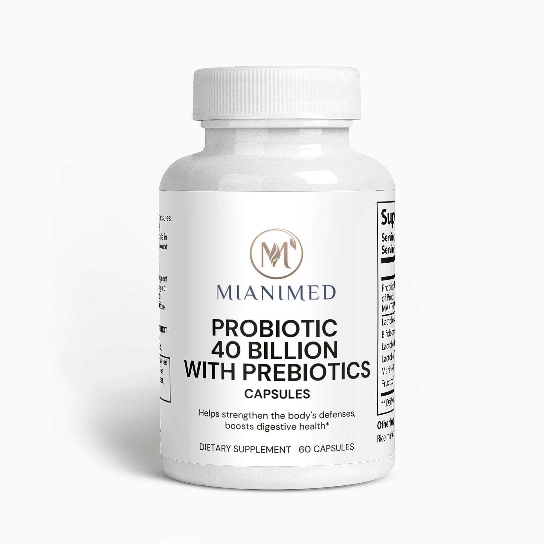 Probiotic 40 Billion with Prebiotics
