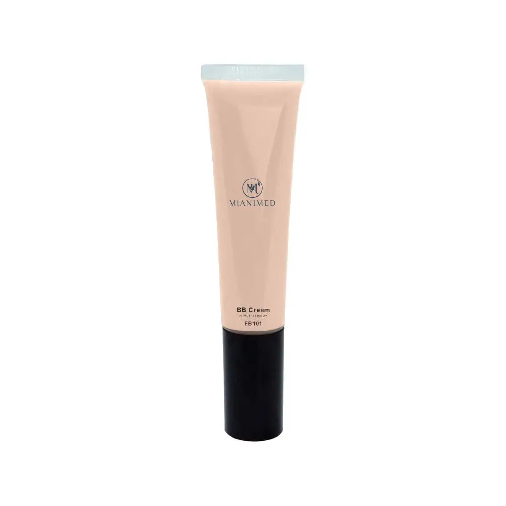 MIANIMED Premium Skincare BB Cream in sleek beige tube