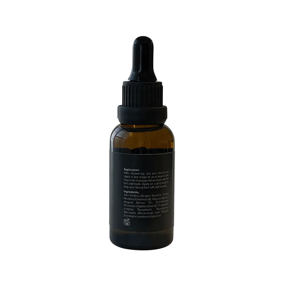 MIANIMED Premium Skincare Beard Oil Bottle with Dropper