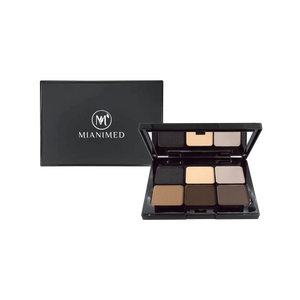 MIANIMED premium skincare eyeshadow palette with six shades for flawless beauty.