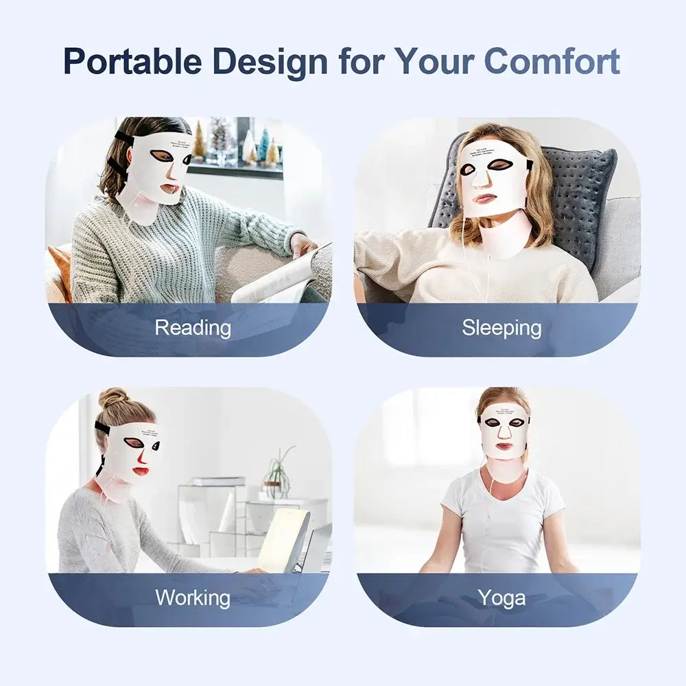MIANIMED Silicone LED Mask Face