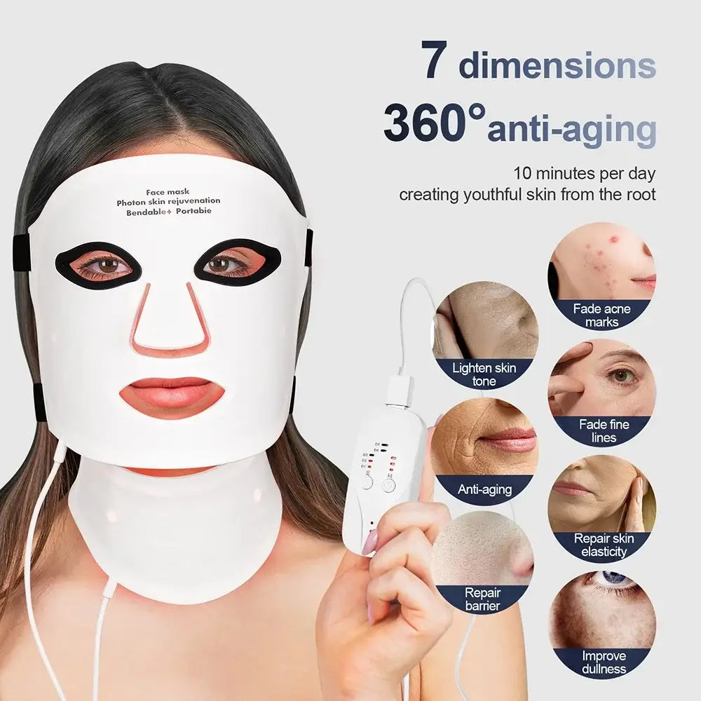 MIANIMED Silicone LED Mask Face