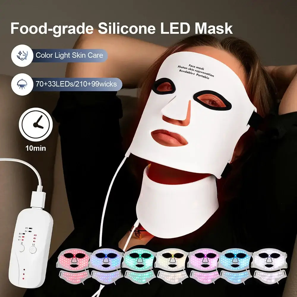 MIANIMED Silicone LED Mask Face