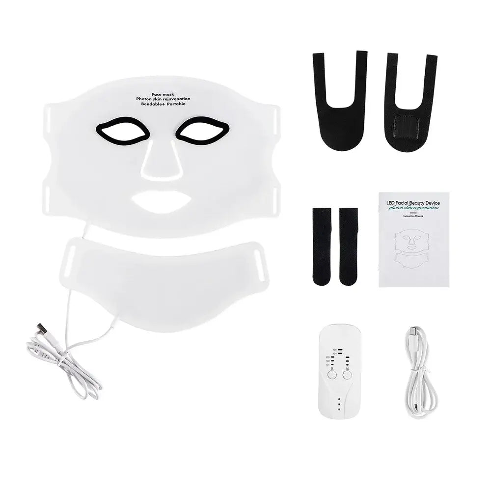 MIANIMED Silicone LED Mask Face - WHITE