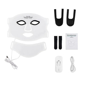 MIANIMED Silicone LED Mask Face - WHITE